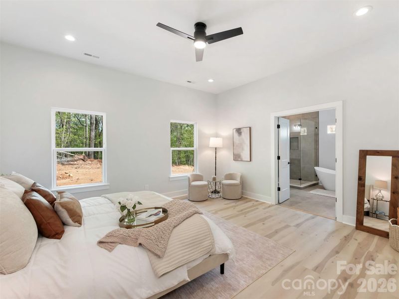 Furnished interior view inside a new home in , Stanfield (Image 13).