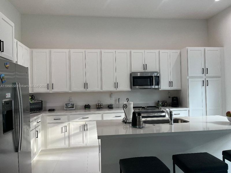 Furnished interior view inside a new home in , Miami (Image 3).