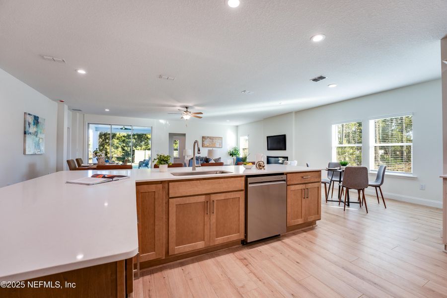Furnished interior view inside a new home in , Jacksonville (Image 32).