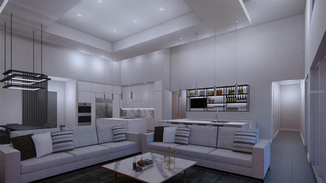 Furnished interior view inside a new home in , Sarasota (Image 6). Furnished interior view inside a new home in , Sarasota (Image 6).