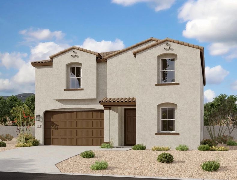 Exterior elevation rendering Exterior elevation rendering
