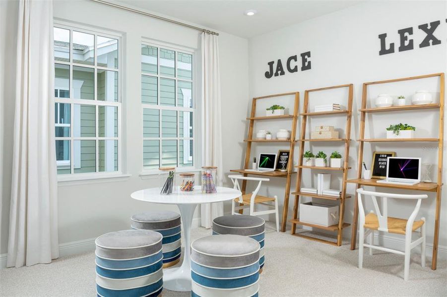 Furnished interior view inside a new home in Celebration - Island Village, Celebration (Image 8). Furnished interior view inside a new home in Celebration - Island Village, Celebration (Image 8).