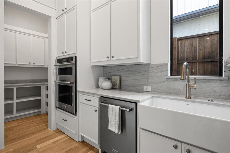 Furnished interior view inside a new home in , Dallas (Image 38).