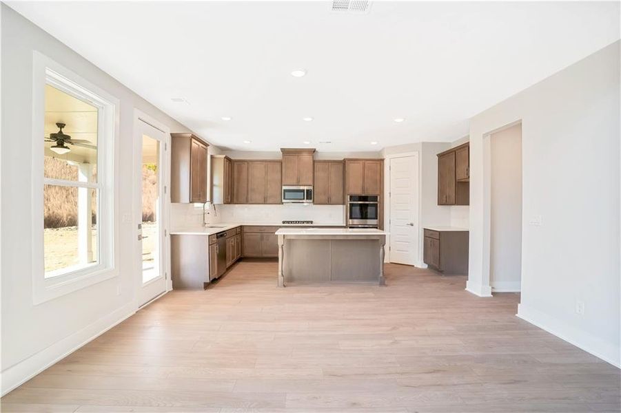 Furnished interior view inside a new home in , Gainesville (Image 8).