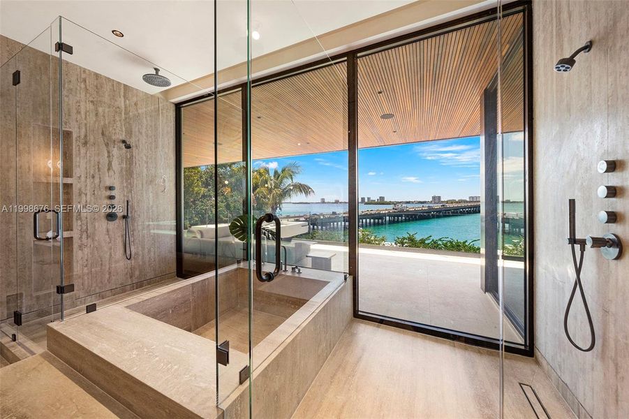 Furnished interior view inside a new home in , Bay Harbor Islands (Image 43).