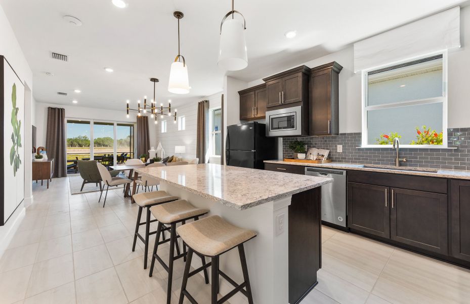 Kitchen with Stainless Steel Appliances