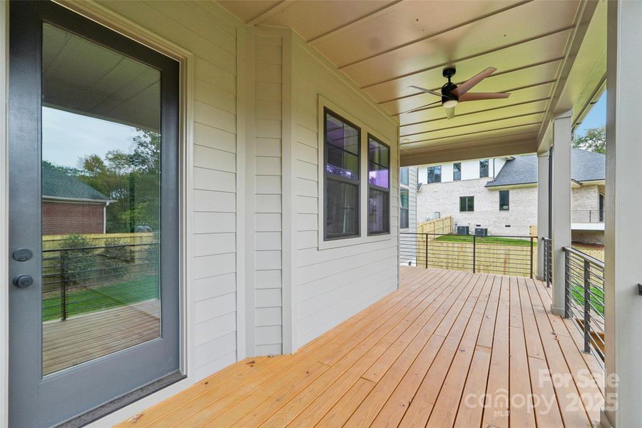 Exterior details and patio area of a home in , Charlotte (Image 26).