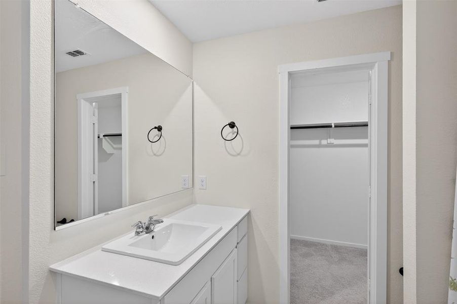 Furnished interior view inside a new home in Creekview, Pilot Point (Image 12).