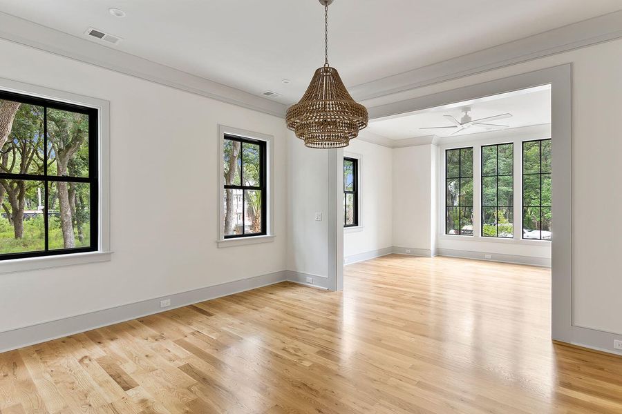 Spacious, unfurnished interior of a new home in , Johns Island (Image 80).