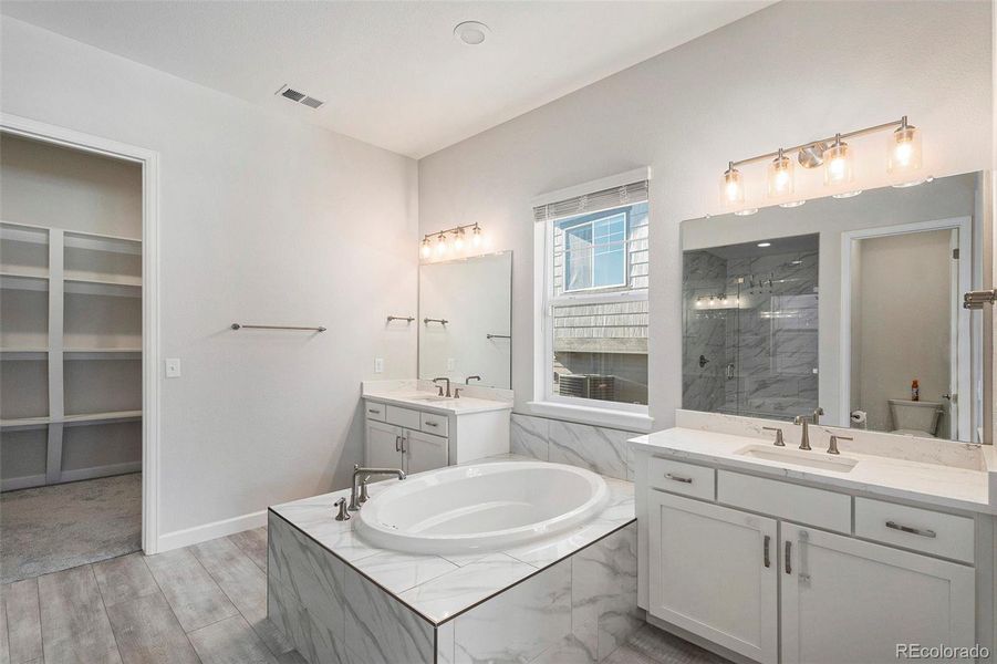 Furnished interior view inside a new home in , Castle Rock (Image 15).