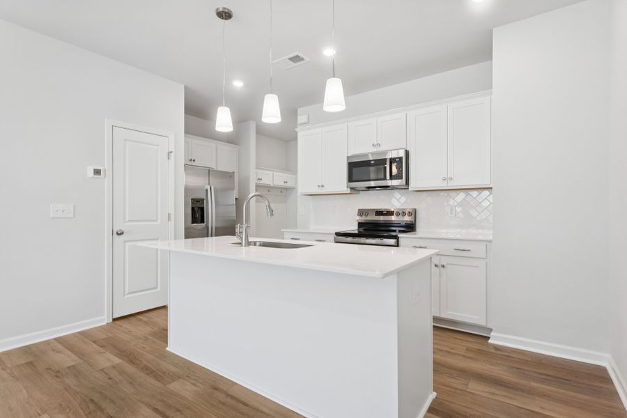 Furnished interior view inside a new home in Lakeview Village, Charlotte (Image 7).