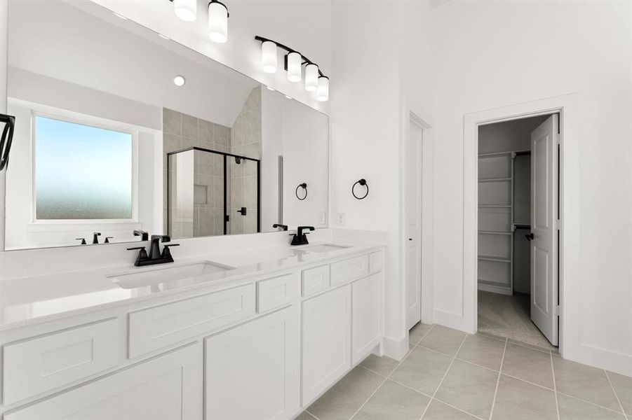 Furnished interior view inside a new home in Edgewood Creek, Celina (Image 15).