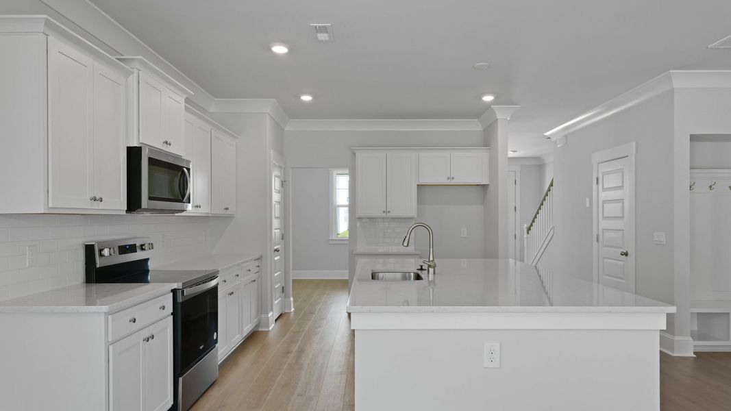 Representative furnished interior of a home built from the TILLMAN by D.R. Horton in Sheep Island, Summerville (Image 7). Representative furnished interior of a home built from the TILLMAN by D.R. Horton in Sheep Island, Summerville (Image 7).
