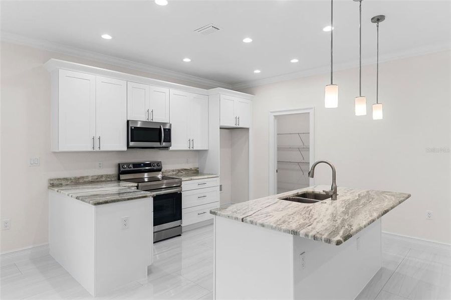 Furnished interior view inside a new home in , Plant City (Image 6). Furnished interior view inside a new home in , Plant City (Image 6).