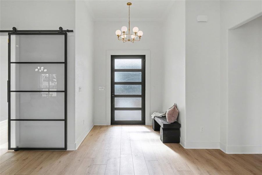 Furnished interior view inside a new home in , Temple (Image 6).