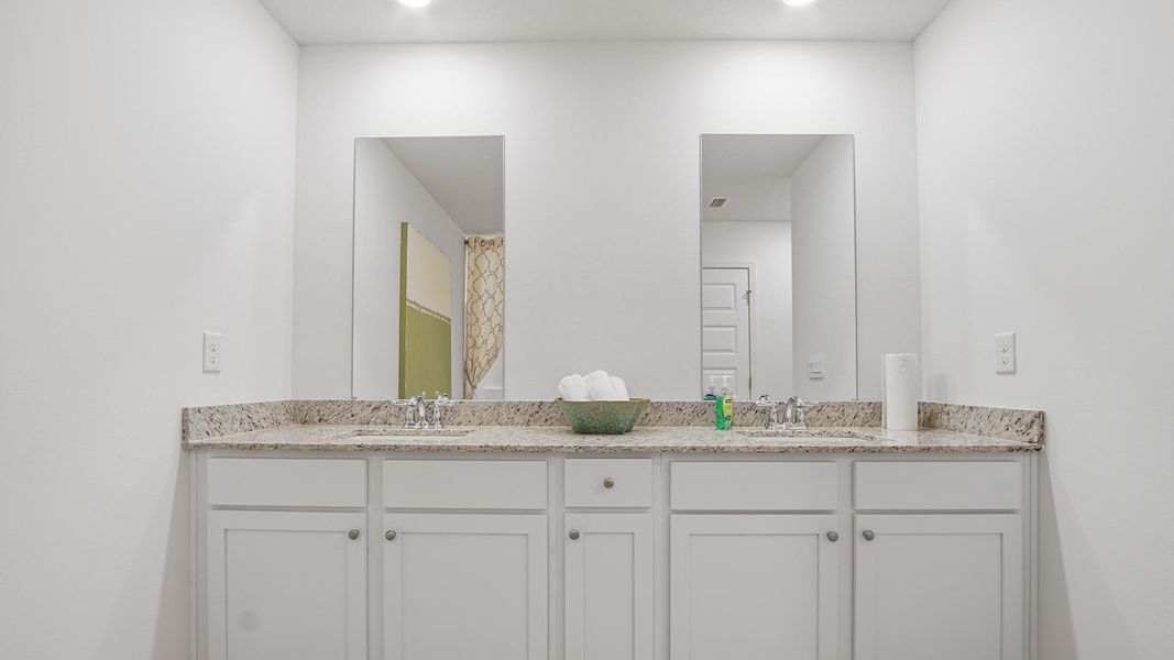 Furnished interior view inside a new home in Ashton Park Phase III, Freeport (Image 17). Furnished interior view inside a new home in Ashton Park Phase III, Freeport (Image 17).