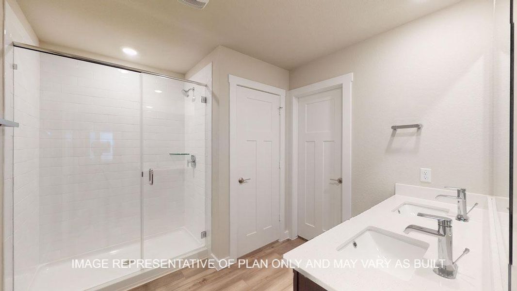 Representative furnished interior of a home built from the Baxtor by D.R. Horton in Reynolds Crossing, Killeen (Image 14).