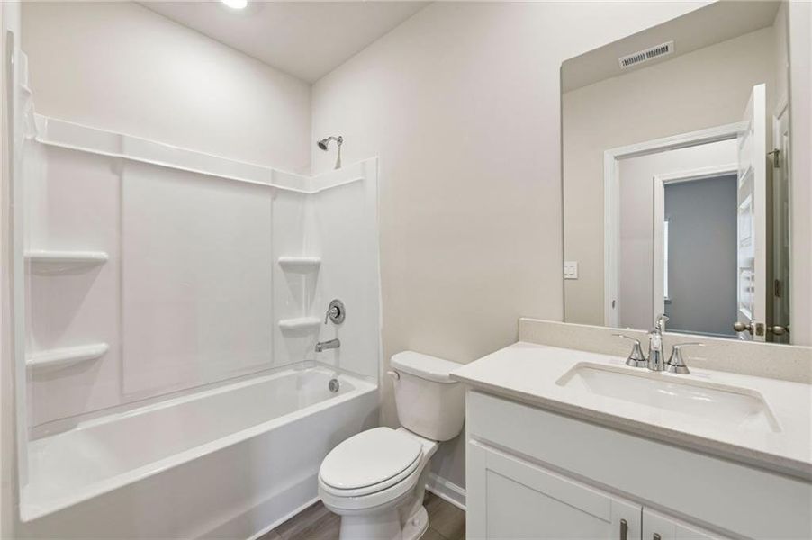 Furnished interior view inside a new home in Hemingway - Reserve Series, Cumming (Image 17). Furnished interior view inside a new home in Hemingway - Reserve Series, Cumming (Image 17).