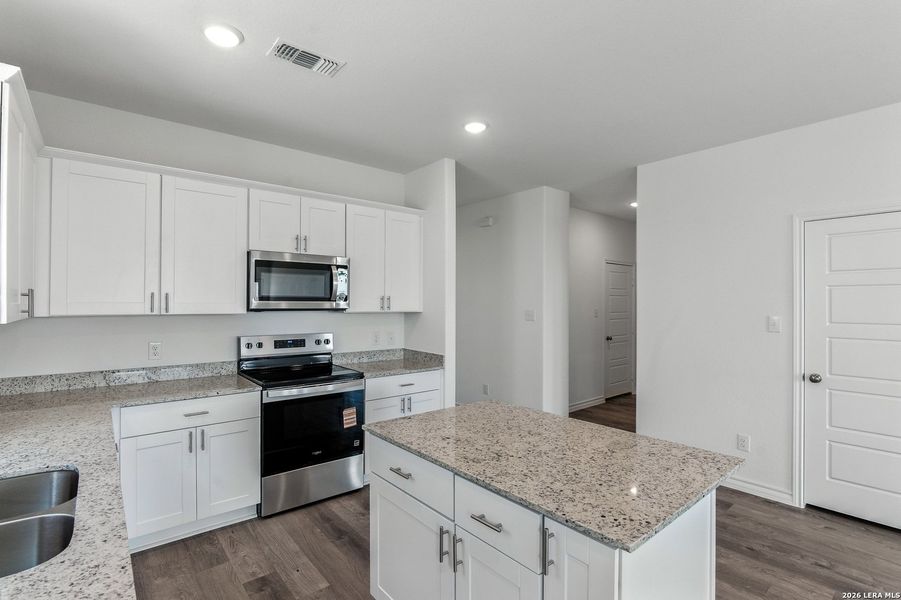 Furnished interior view inside a new home in , New Braunfels (Image 13).