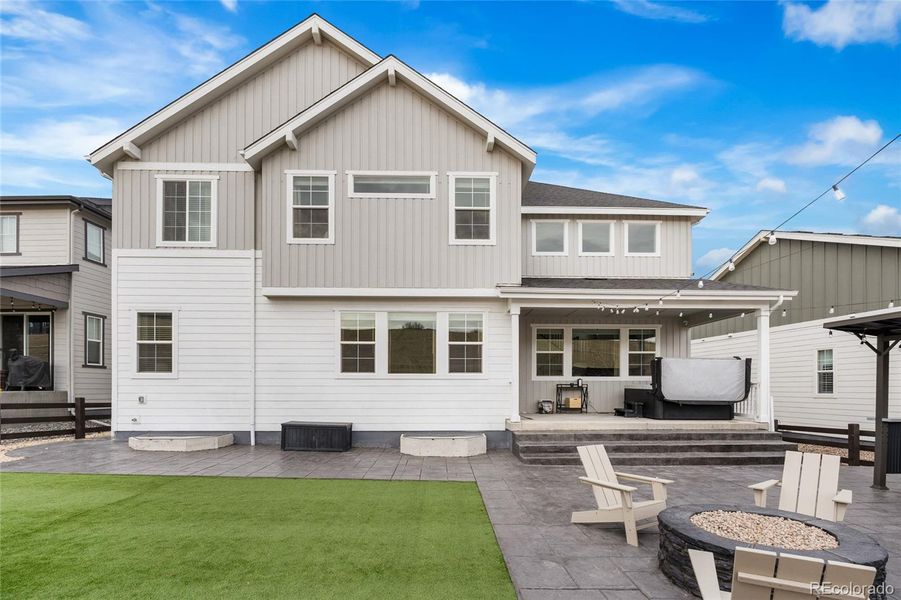 Exterior details and patio area of a home in Macanta Destination Collection, Castle Rock (Image 21). Exterior details and patio area of a home in Macanta Destination Collection, Castle Rock (Image 21).
