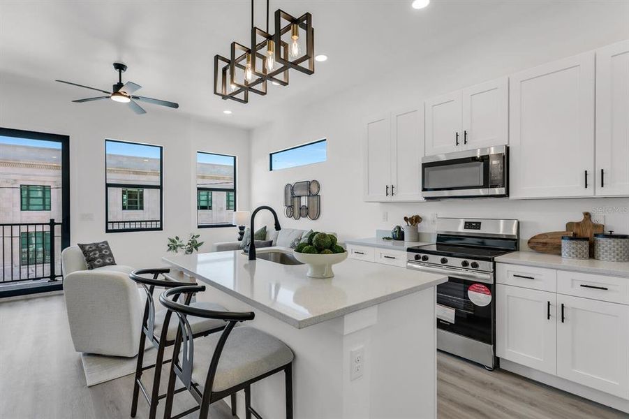 Furnished interior view inside a new home in , Tampa (Image 4).