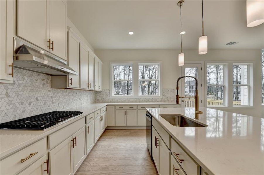 Furnished interior view inside a new home in , Cumming (Image 11).