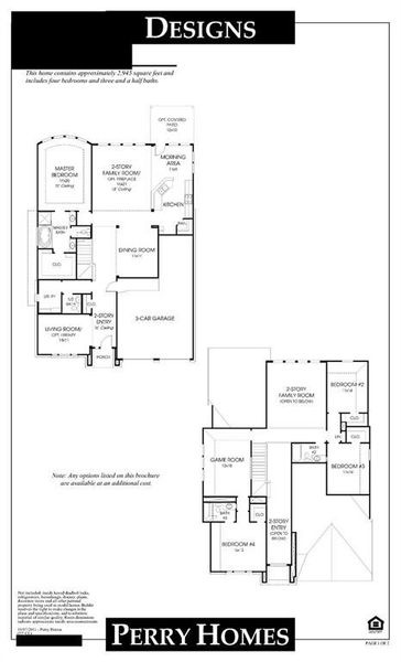 2D floor plan layout of this home in The Heights At Uptown Celina 45', Celina, TX (Image 5). 2D floor plan layout of this home in The Heights At Uptown Celina 45', Celina, TX (Image 5).