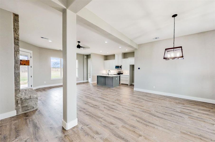 Spacious, unfurnished interior of a new home in , Wills Point (Image 16).