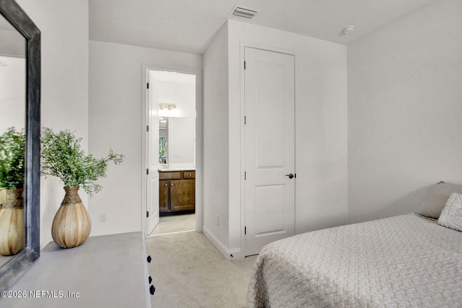 Furnished interior view inside a new home in , Jacksonville (Image 30).