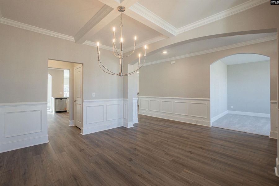 Spacious, unfurnished interior of a new home in The Cove, Sumter (Image 25).