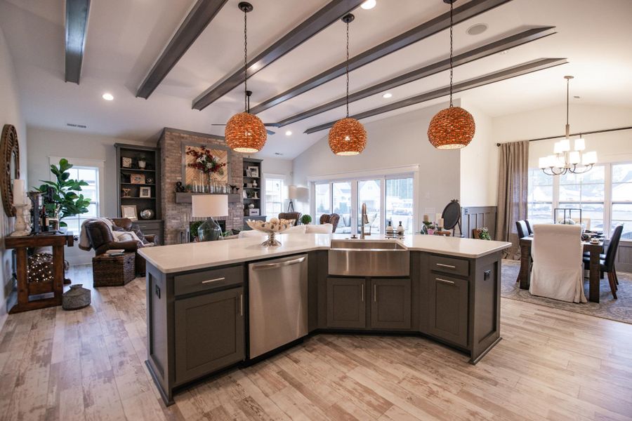 Representative furnished interior of a home built from the Helmsley by Bill Clark Homes in The Sanctuary at Sunset Beach, Sunset Beach (Image 17). Representative furnished interior of a home built from the Helmsley by Bill Clark Homes in The Sanctuary at Sunset Beach, Sunset Beach (Image 17).