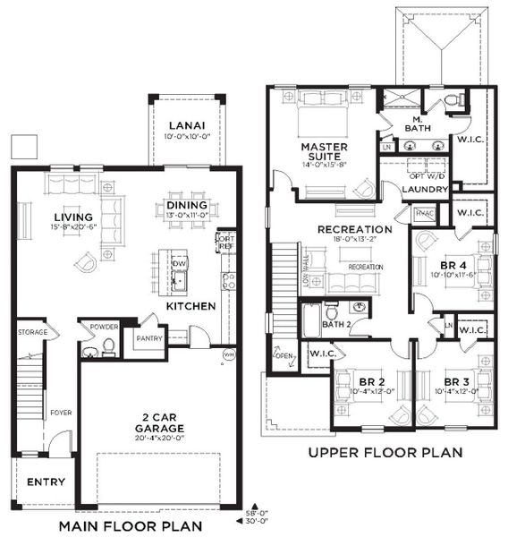 2D floor plan layout for the Azure by Casa Fresca Homes in Wynnstone, Davenport, FL (Image 3). 2D floor plan layout for the Azure by Casa Fresca Homes in Wynnstone, Davenport, FL (Image 3).