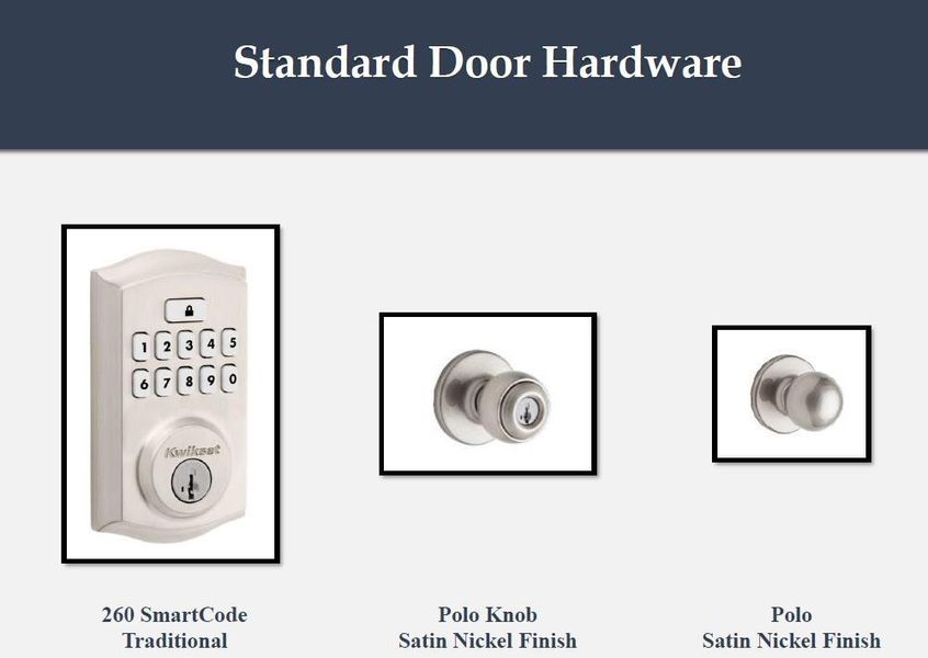 Sample of building materials used in homes in Windrose Green 45', Angleton (Image 6).