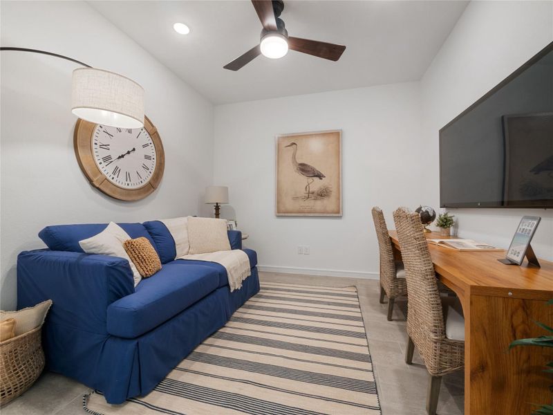 Convenient home office (*Photo not of actual home and used for illustration purposes only.)