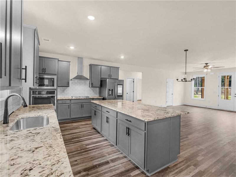 Furnished interior view inside a new home in , Mansfield (Image 13).