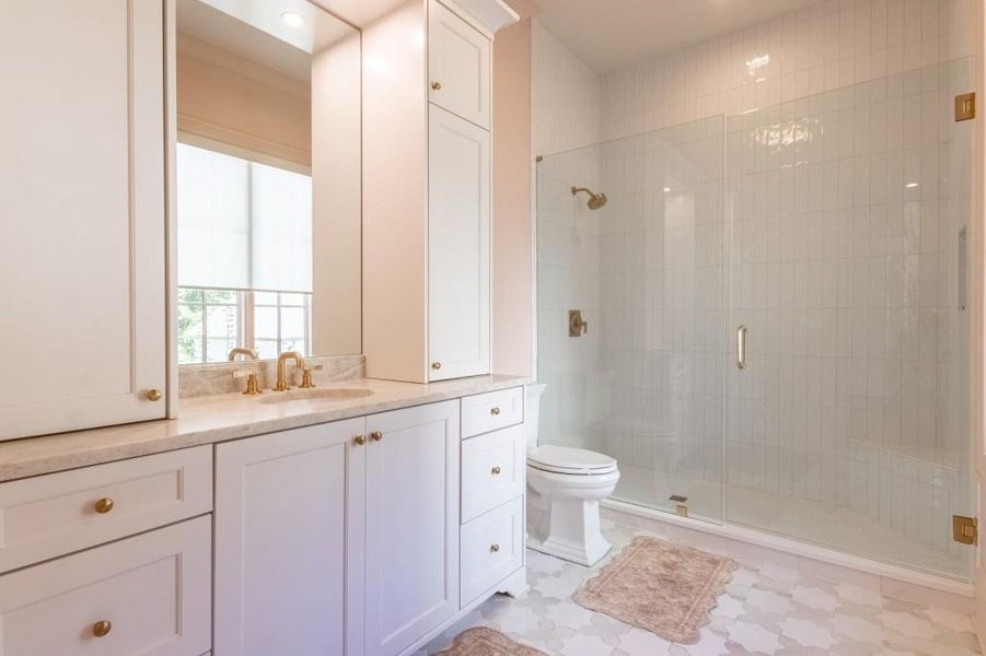 Furnished interior view inside a new home in , Canton (Image 34).