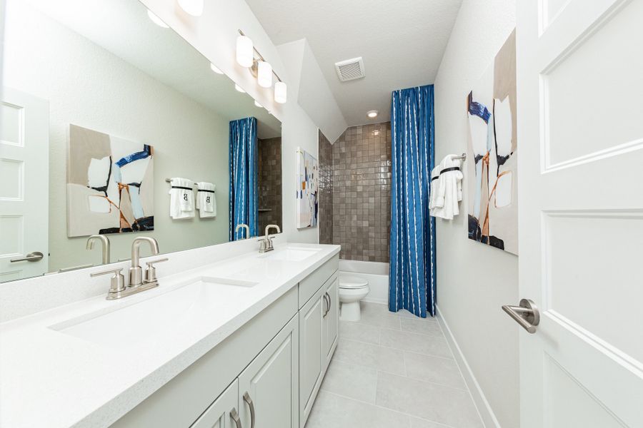 Representative furnished interior of a home built from the Alder by Beazer Homes in Arabella on the Prairie, Richmond (Image 14).