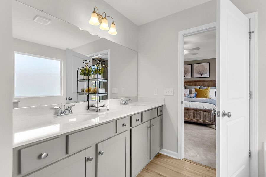 Furnished interior view inside a new home in , Summerville (Image 19).