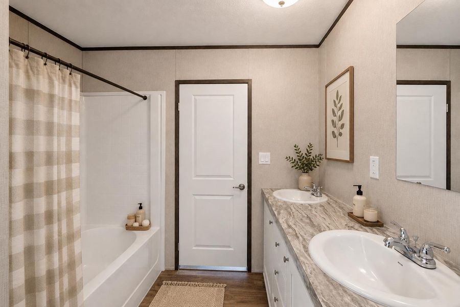 Furnished interior view inside a new home in , Lockhart (Image 5).