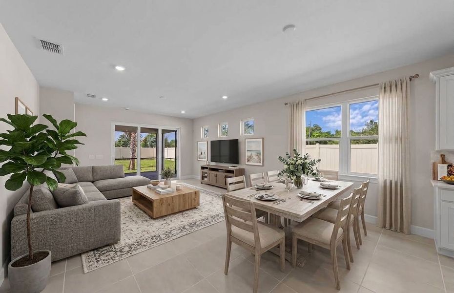 Furnished interior view inside a new home in Legacy Groves, Nokomis (Image 5).