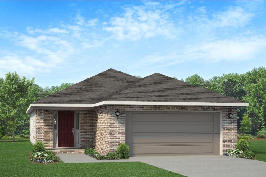 Front exterior of a home in the Westpointe Place community, located in Pensacola, FL (Image 13).