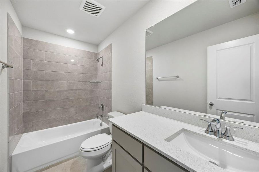 Furnished interior view inside a new home in Mercer Meadows, Royse City (Image 7).