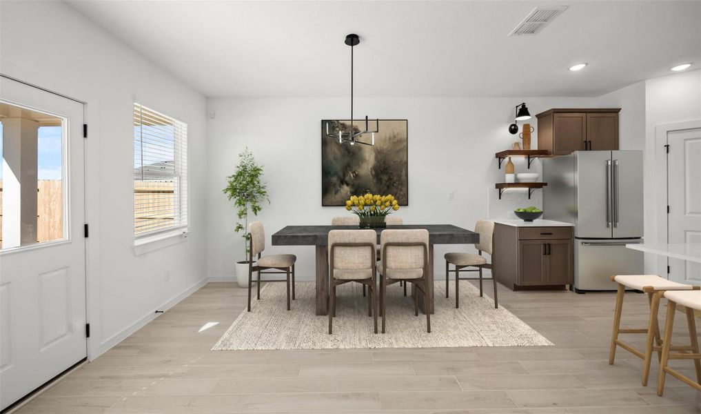 Charming dining area Charming dining area