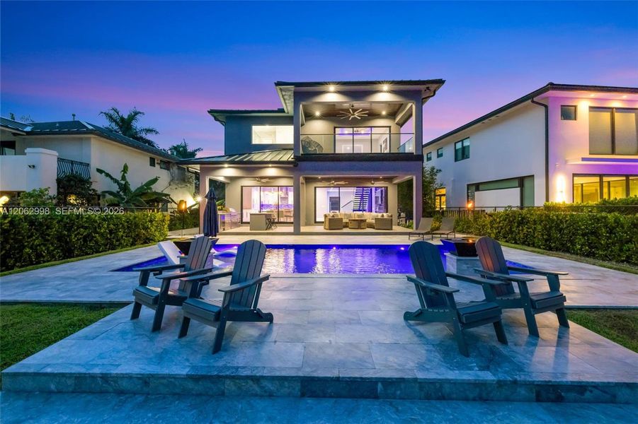 Exterior details and patio area of a home in , Fort Lauderdale (Image 54).