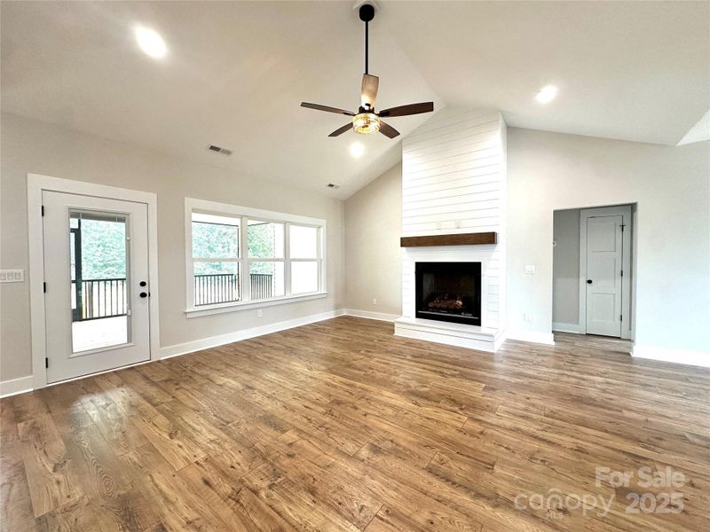 Great Room w/Tons of Natural Light