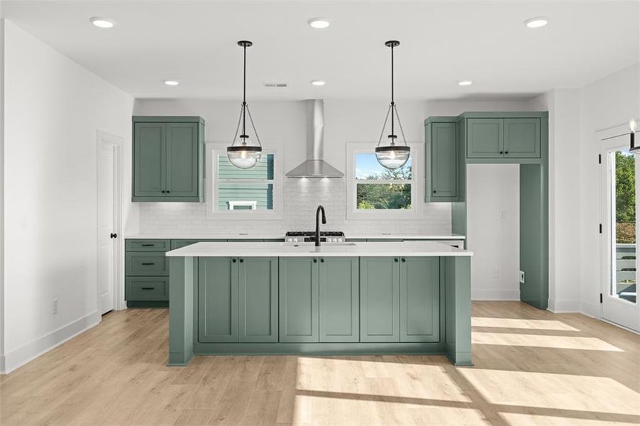 Furnished interior view inside a new home in , Hapeville (Image 7).