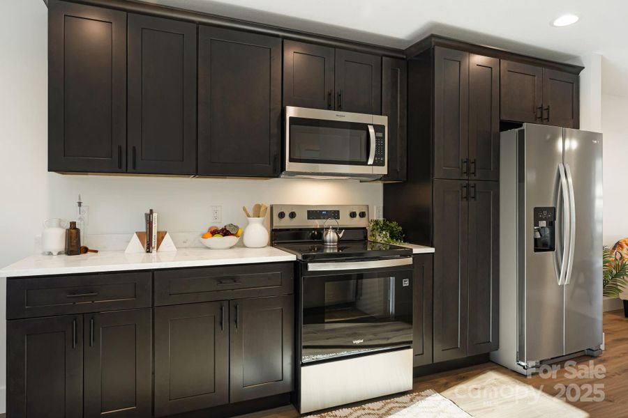 Furnished interior view inside a new home in , Canton (Image 12).