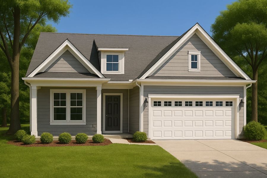 Front exterior of a home in the Country Club Creek community, located in Ayden, NC (Image 3).