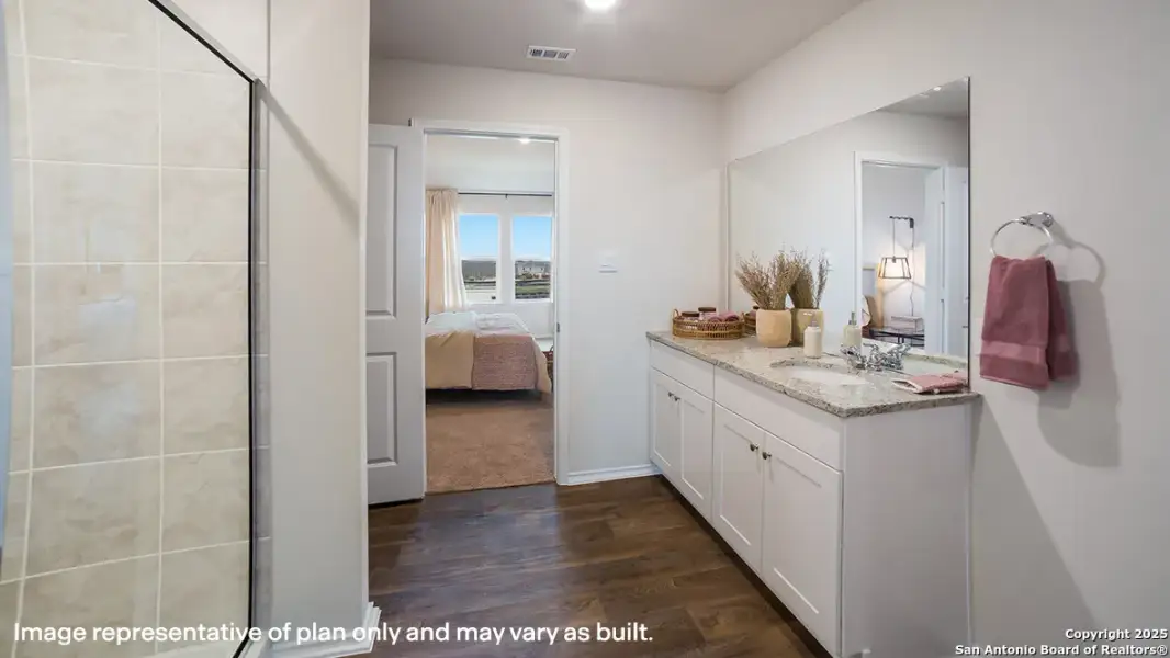 Furnished interior view inside a new home in , San Antonio (Image 10).