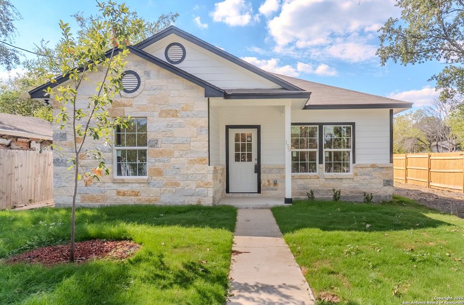 Exterior details and patio area of a home in , San Antonio (Image 2). Exterior details and patio area of a home in , San Antonio (Image 2).